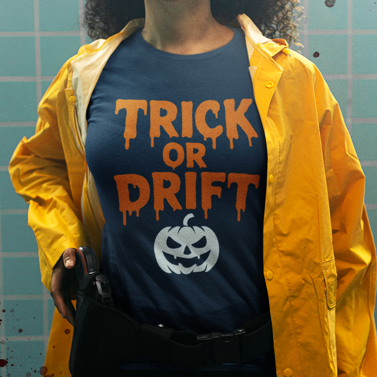 Trick or Drift Unisex Halloween Tee