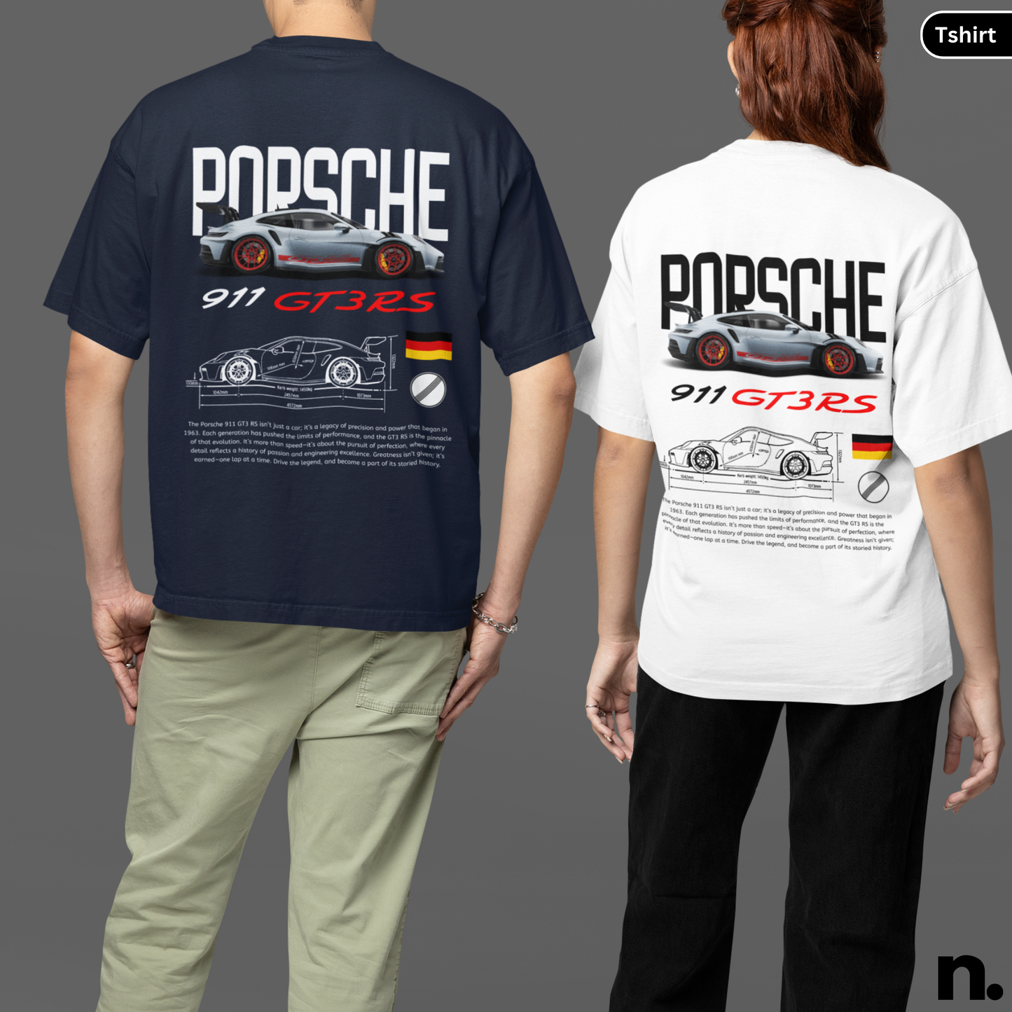 911 GT3RS Poster Style Unisex Tee