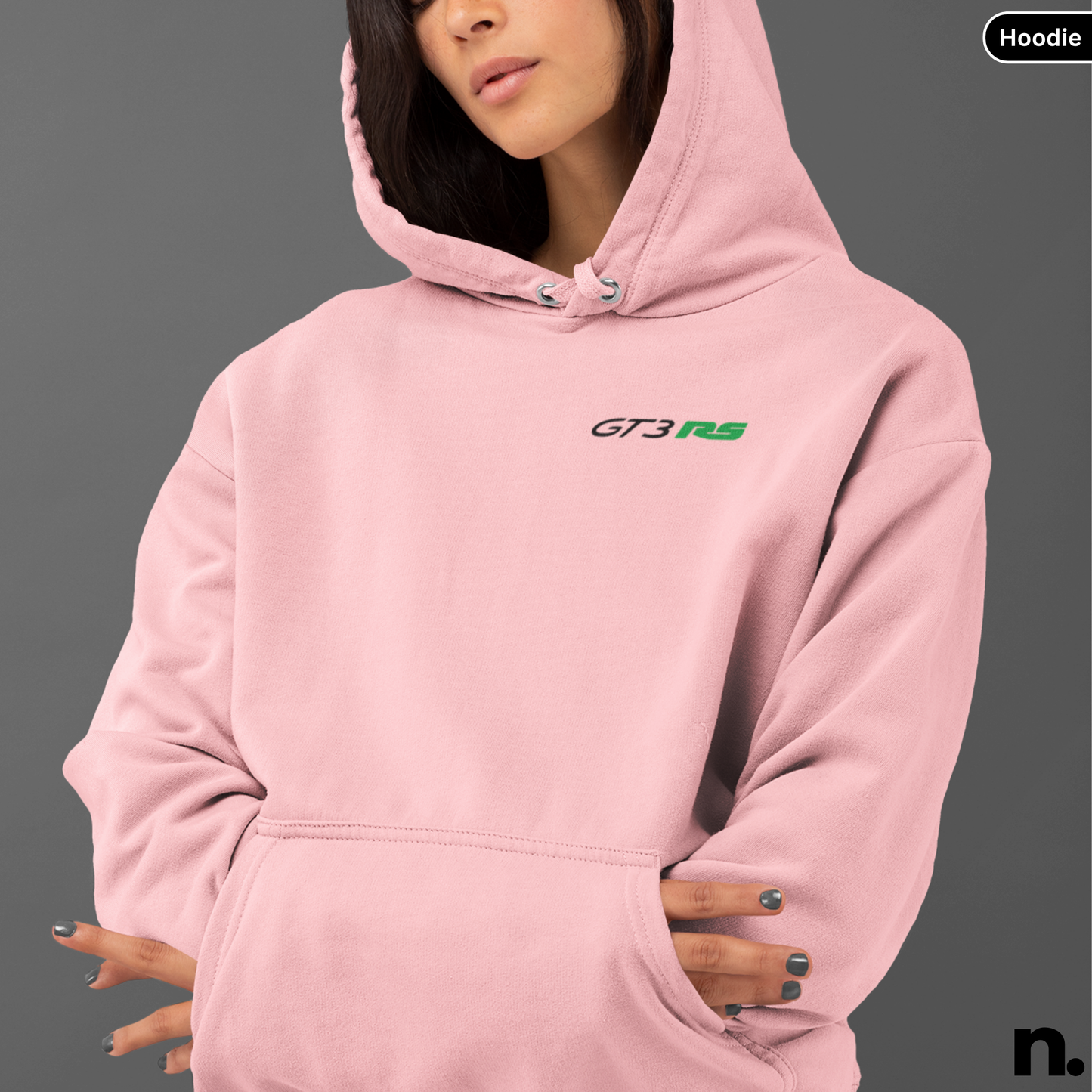 911 GT3RS Green Poster Style Hoodie