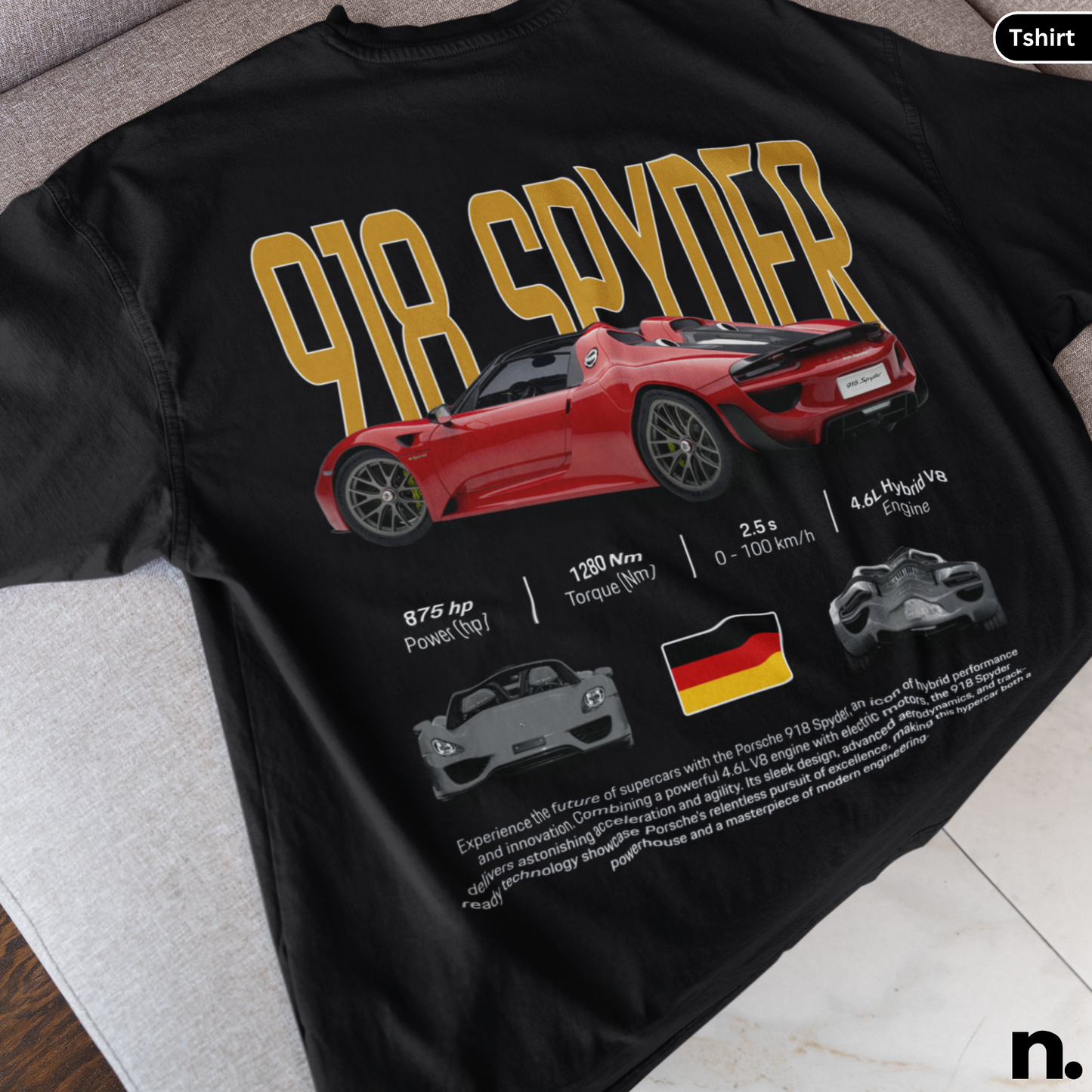 918 Spyder Unisex Tee