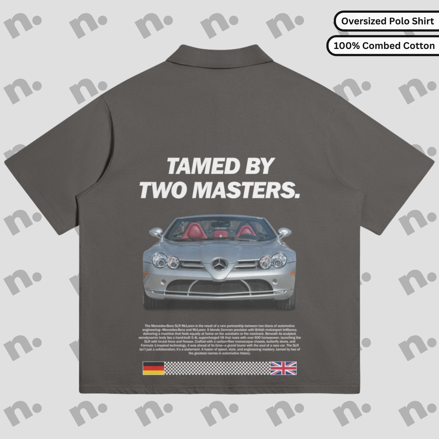 TAMED BY 2 MASTERS Premium Heavyweight Polo