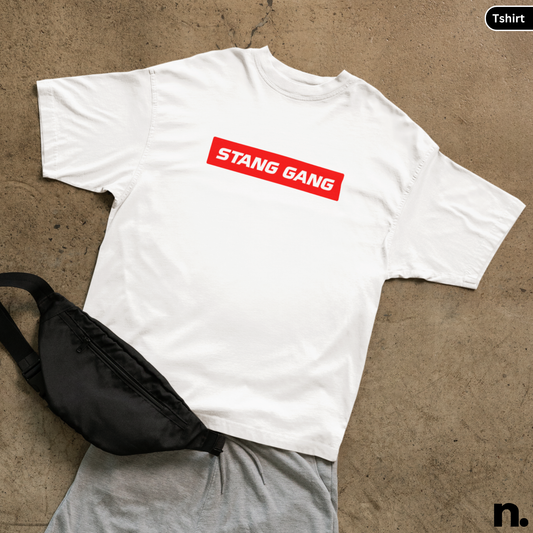 Stang Gang Label Car Guy T-Shirt