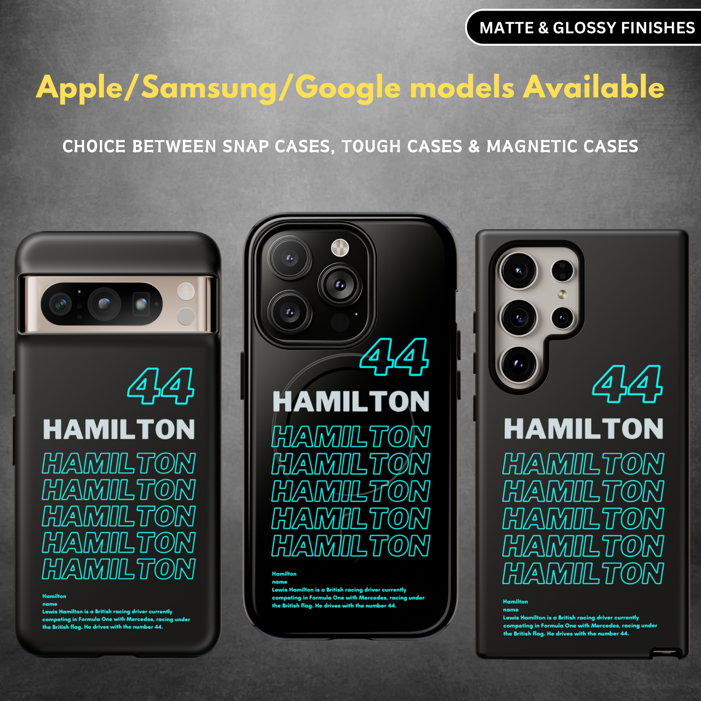 Hamilton 44 Tough Case