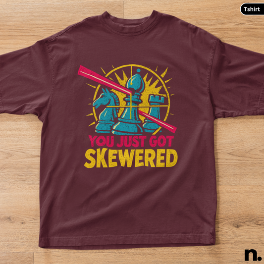 Chess Skewer Funny Unisex Tee