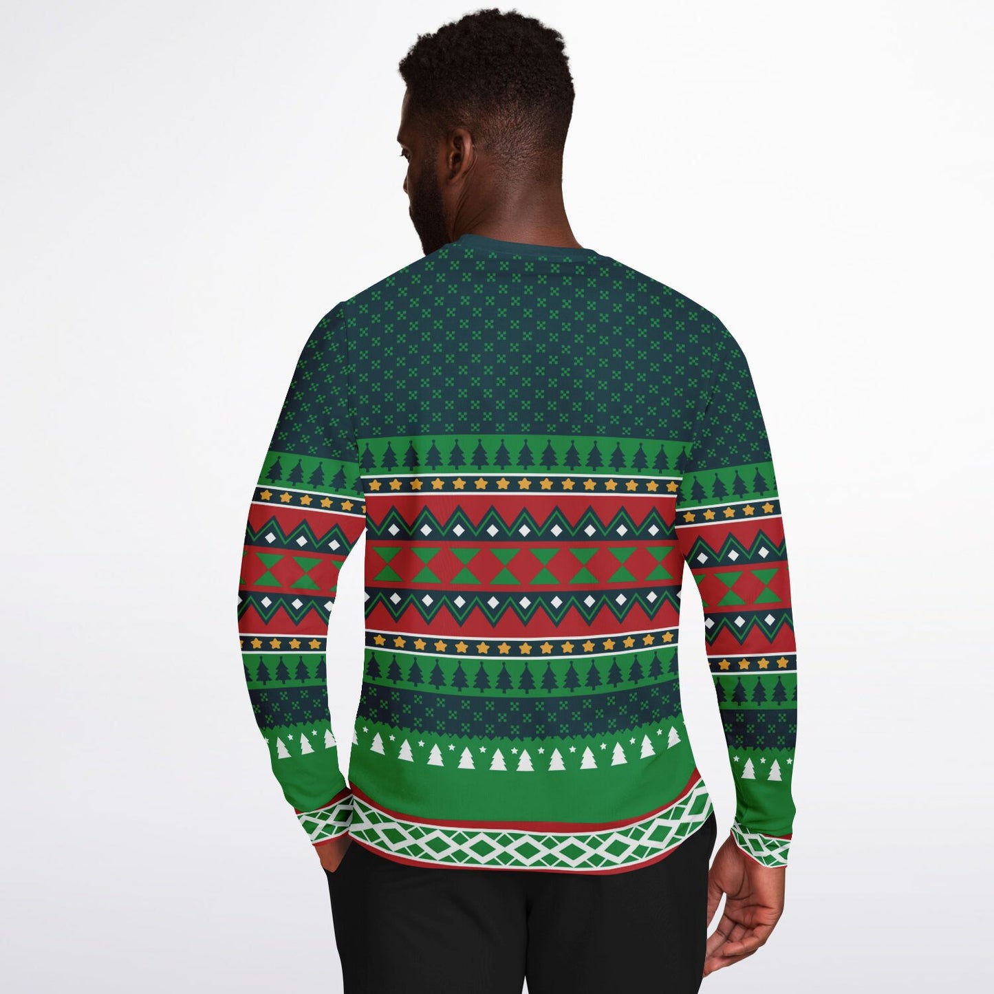 Gains Tats & Ho's Funny Christmas Inspired Printed Sweatshirt