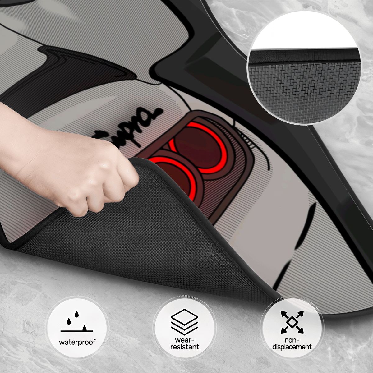 Supra Illustration Art Automotive Floor Mats