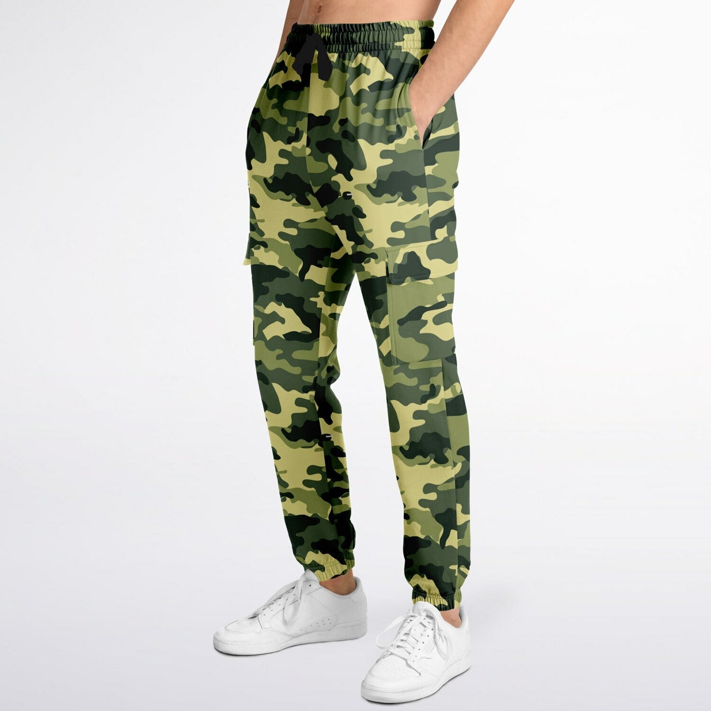 Camo Fashion Cargo Sweatpants