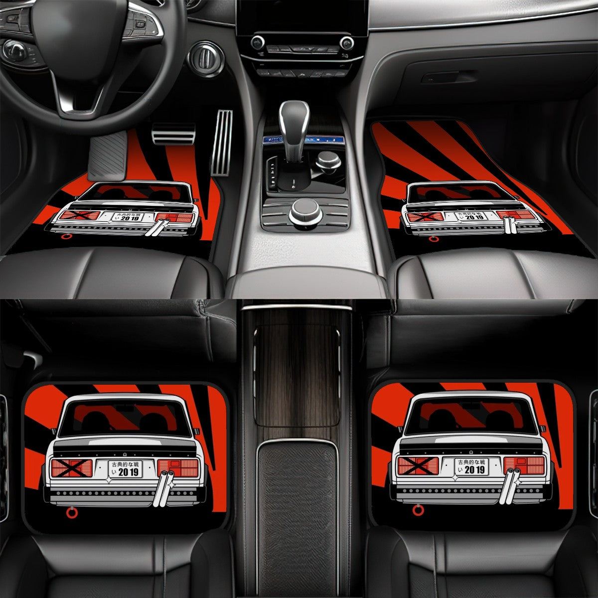 JDM Inspired Automotive Floor Mats