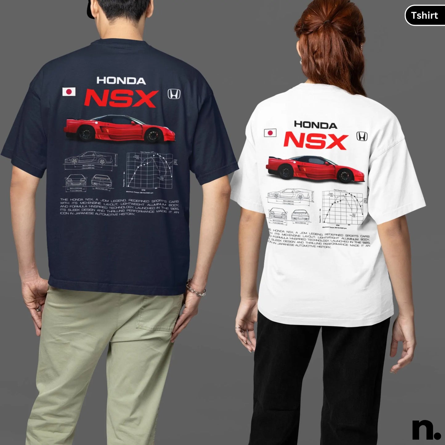 Honda NSX JDM Legend Poster Unisex Cotton Tee