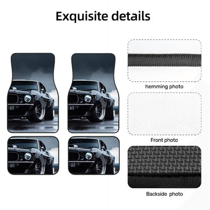 American Muscle Inspired Automotive Floor Mats