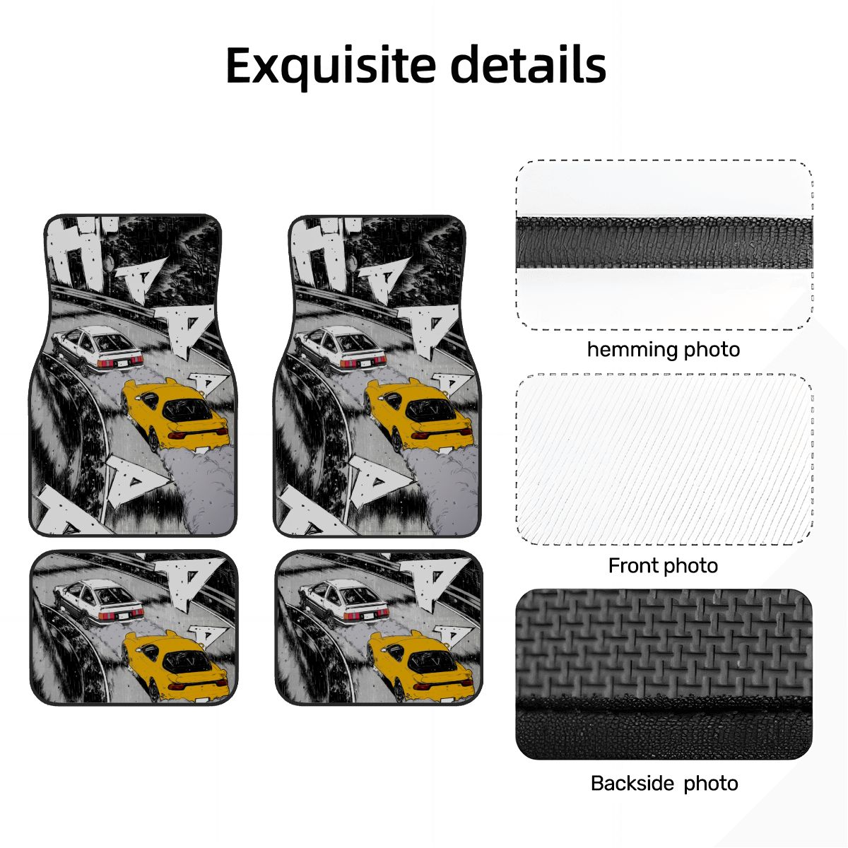 JDM Mountain Drift Automotive Floor Mats