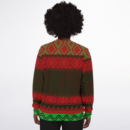 Tech Support Funny Ugly Holiday Printed Sweatshirt