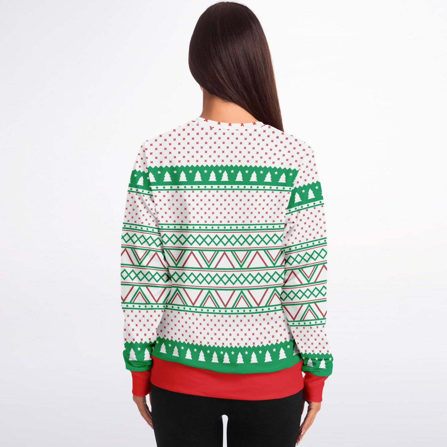 I Don't Believe In You Either Funny Santa Sweatshirt