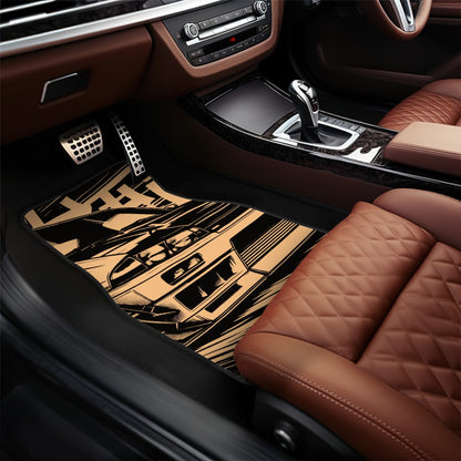 R33 GTR Illustration Automotive Floor Mats