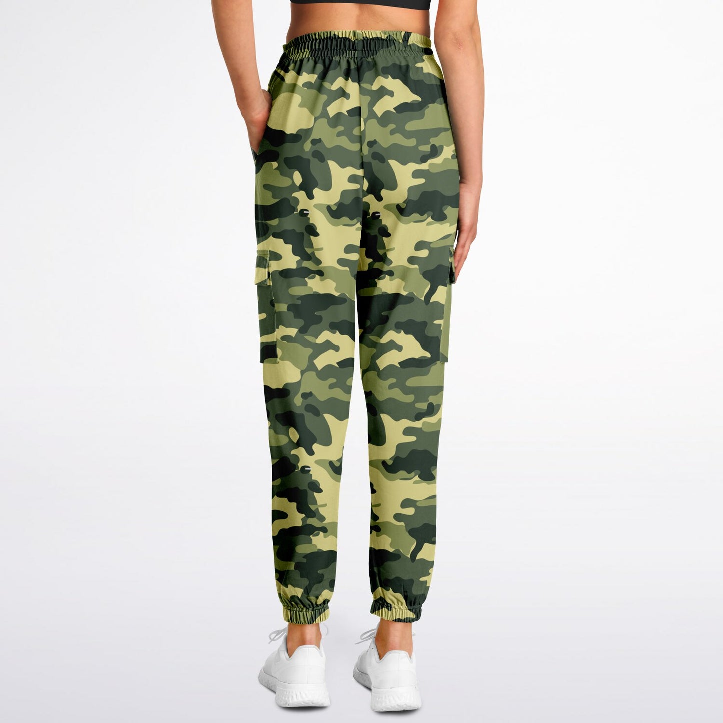 Camo Fashion Cargo Sweatpants