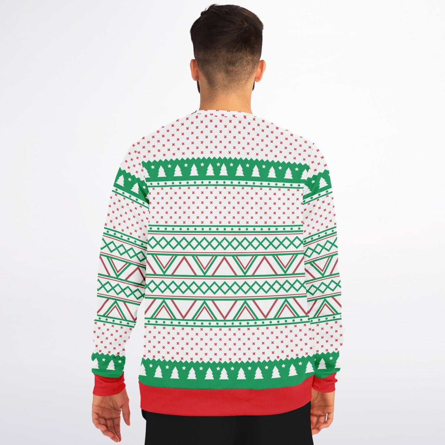 I Don't Believe In You Either Funny Santa Sweatshirt