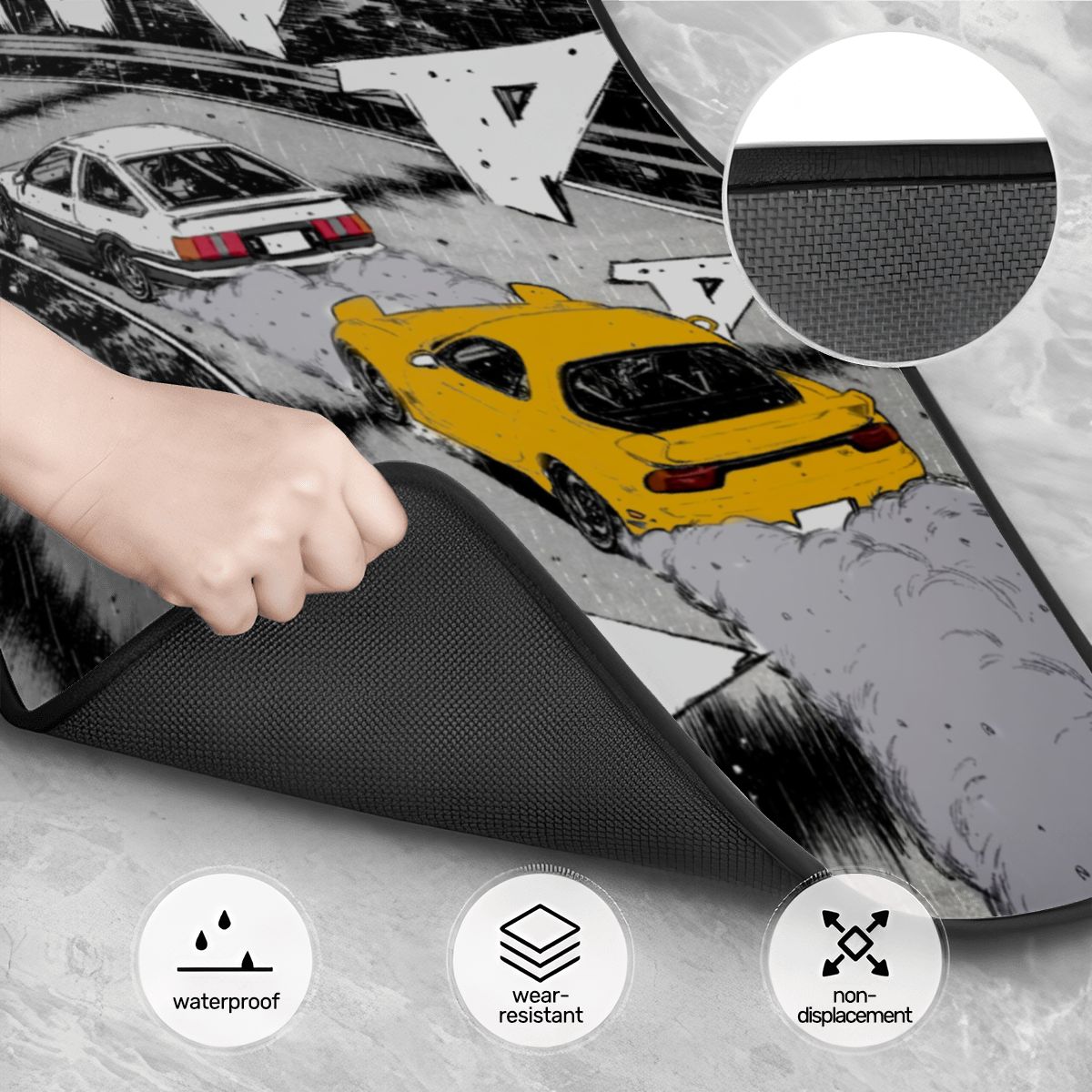 JDM Mountain Drift Automotive Floor Mats