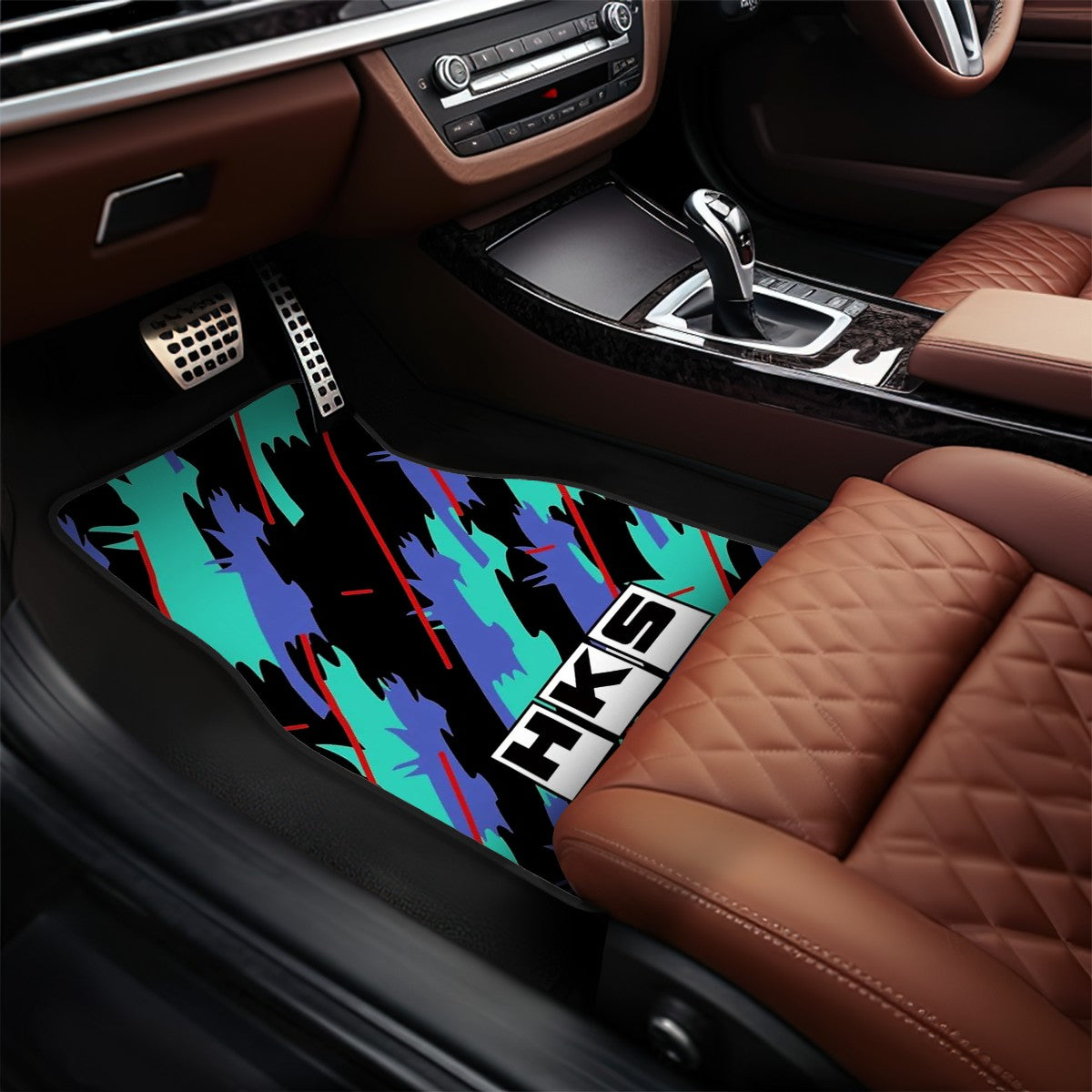 HKS Pattern Automotive Floor Mats