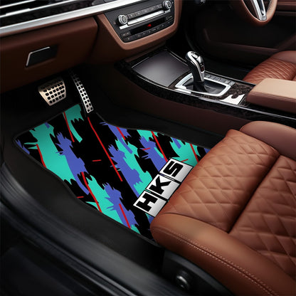 HKS Pattern Automotive Floor Mats