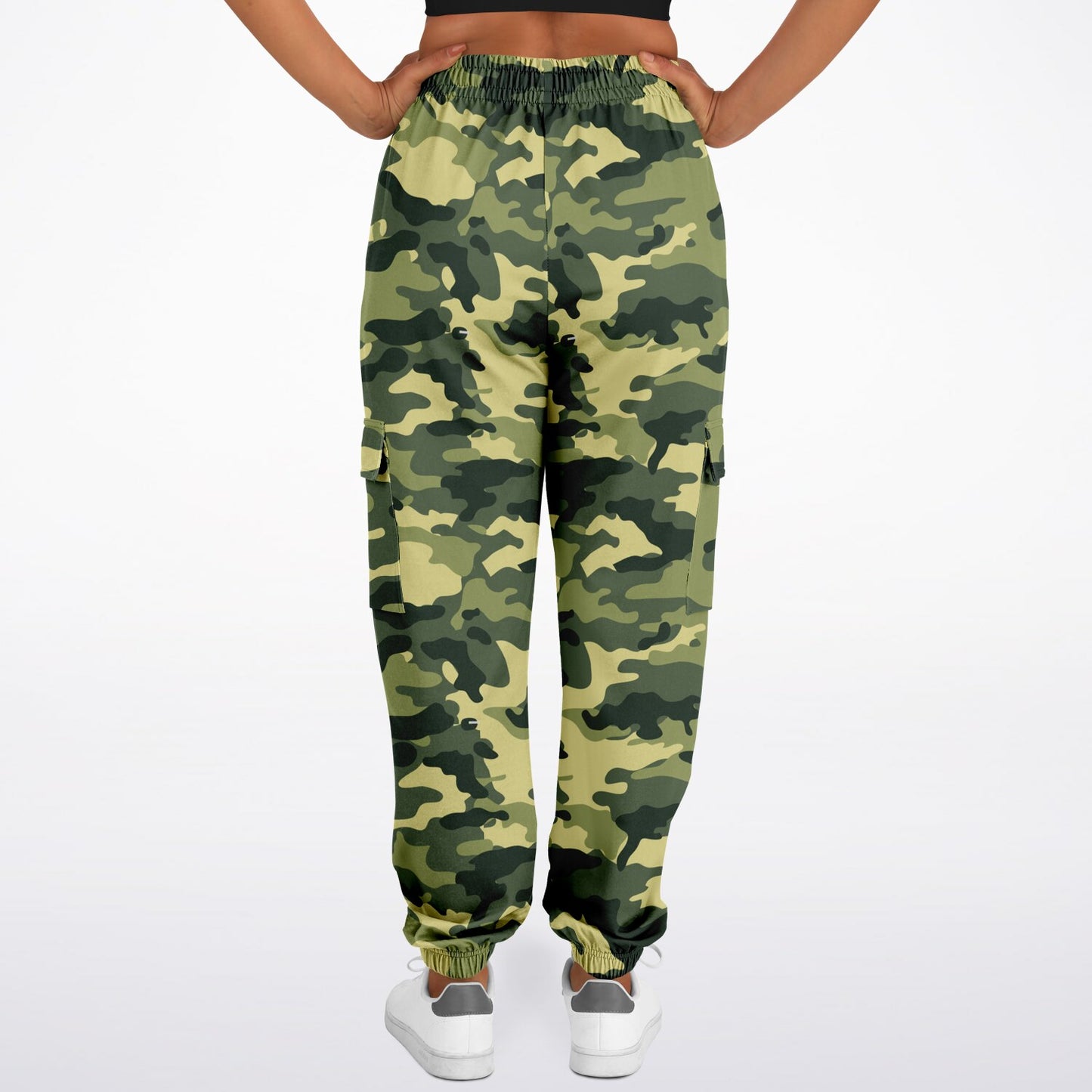Camo Fashion Cargo Sweatpants