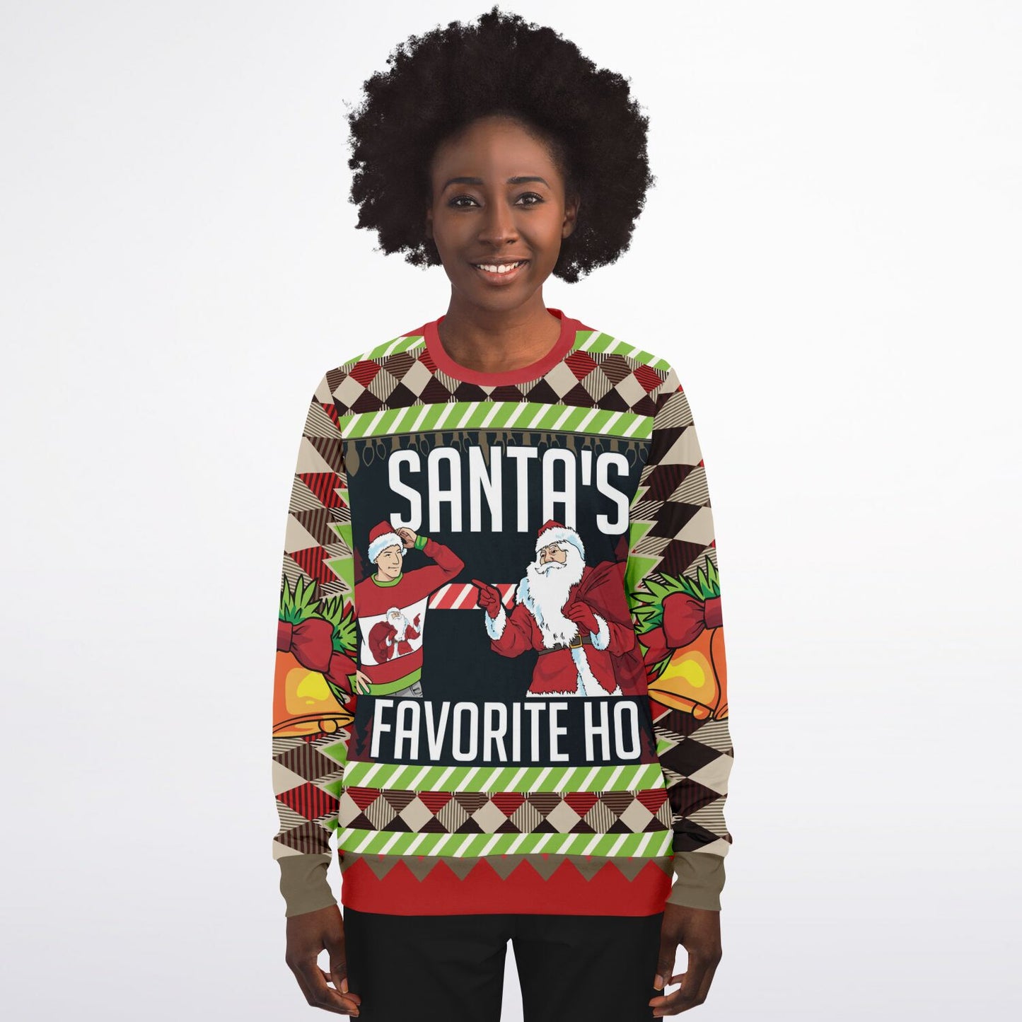 Santa’s Favorite Ho Printed Sweatshirt
