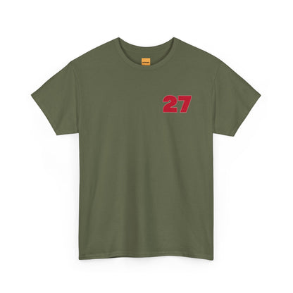 Personalized Racing Team Jersey Inspired Heavy Cotton Tee