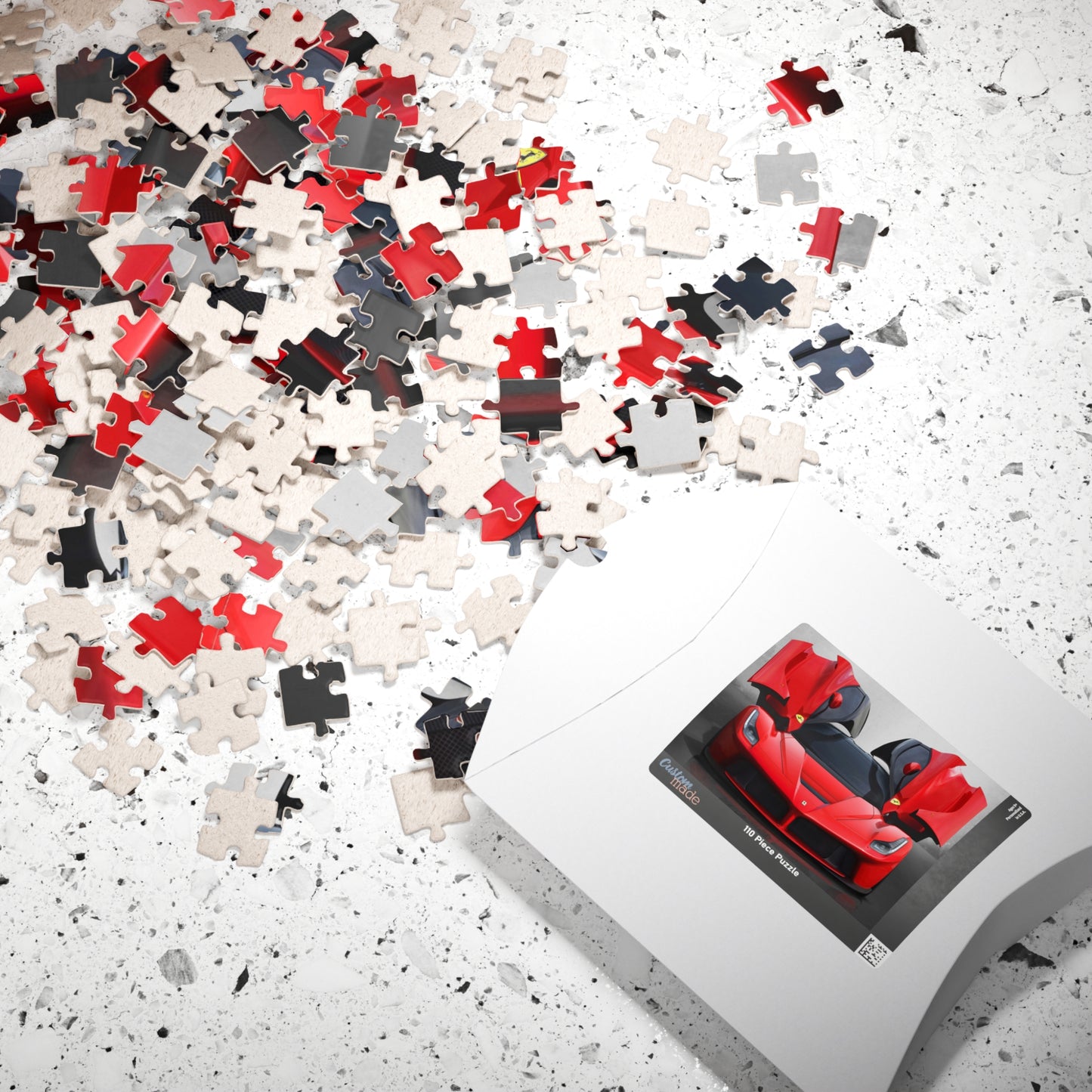 Laferrari Supercar Jigsaw Puzzle [110, 252, 520, or 1014 pieces]