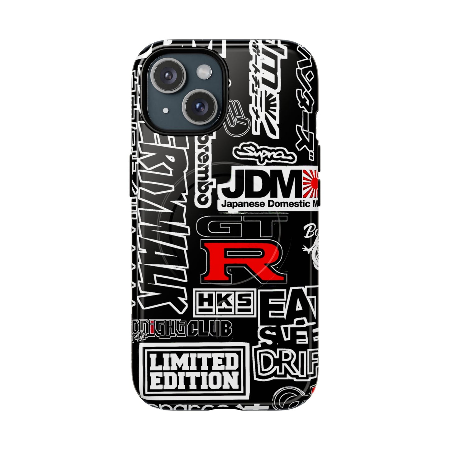 JDM Collage Inspired Tough Magnetic Case