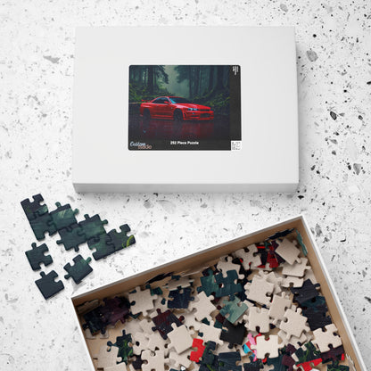 GTR R34 in the Rain Jigsaw Puzzle [110, 252, 520, or 1014 pieces]