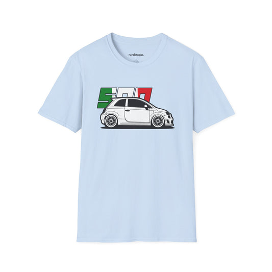 Fiat-500 Illustration T-shirt