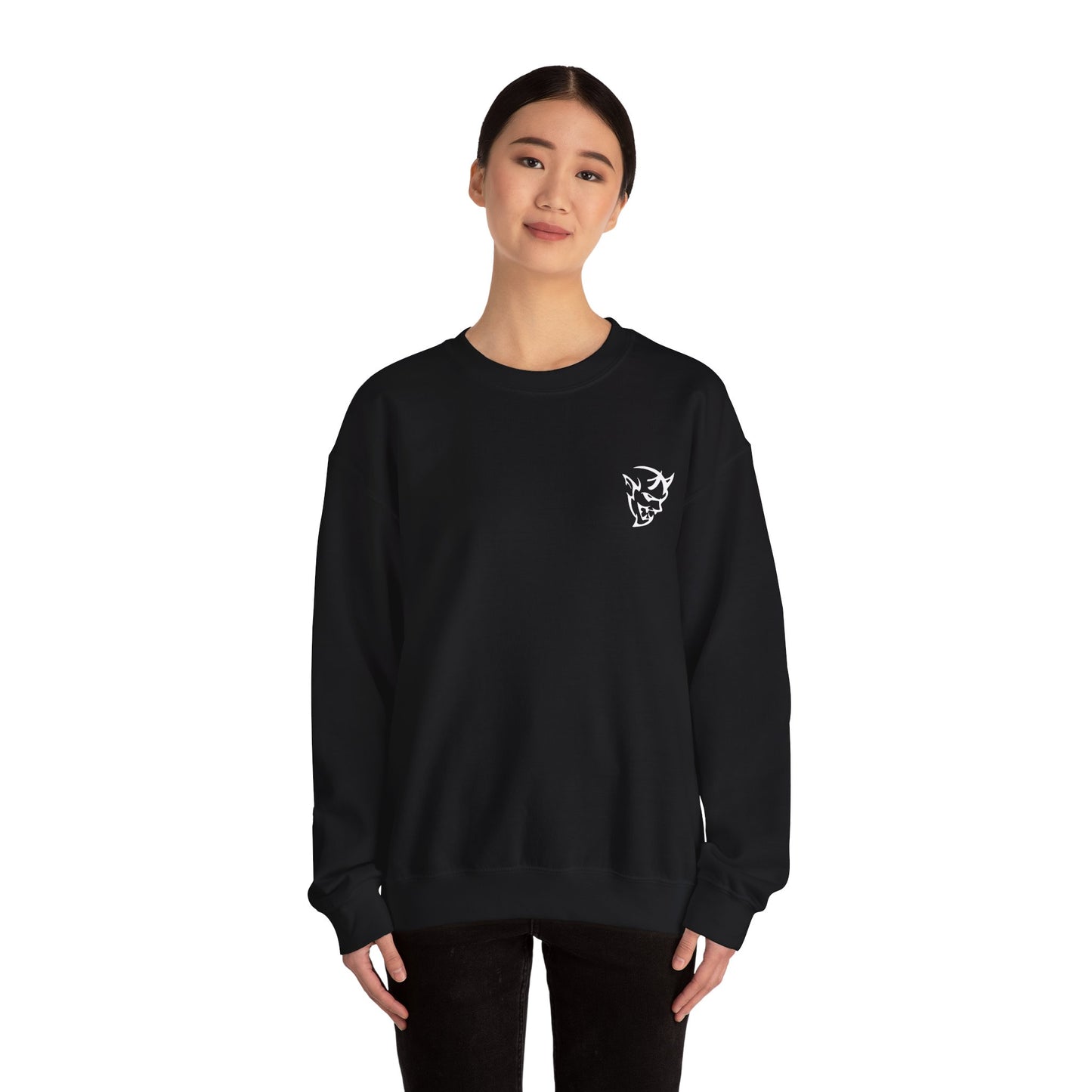 SRT Demon Poster Style Crewneck Sweatshirt