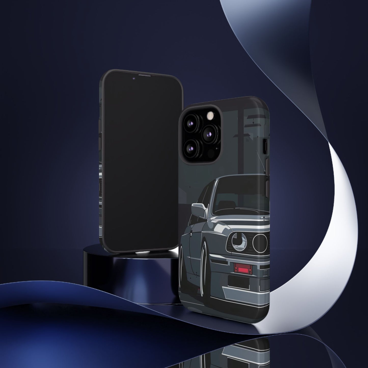 E30 M3 Illustration Tough Phone Case