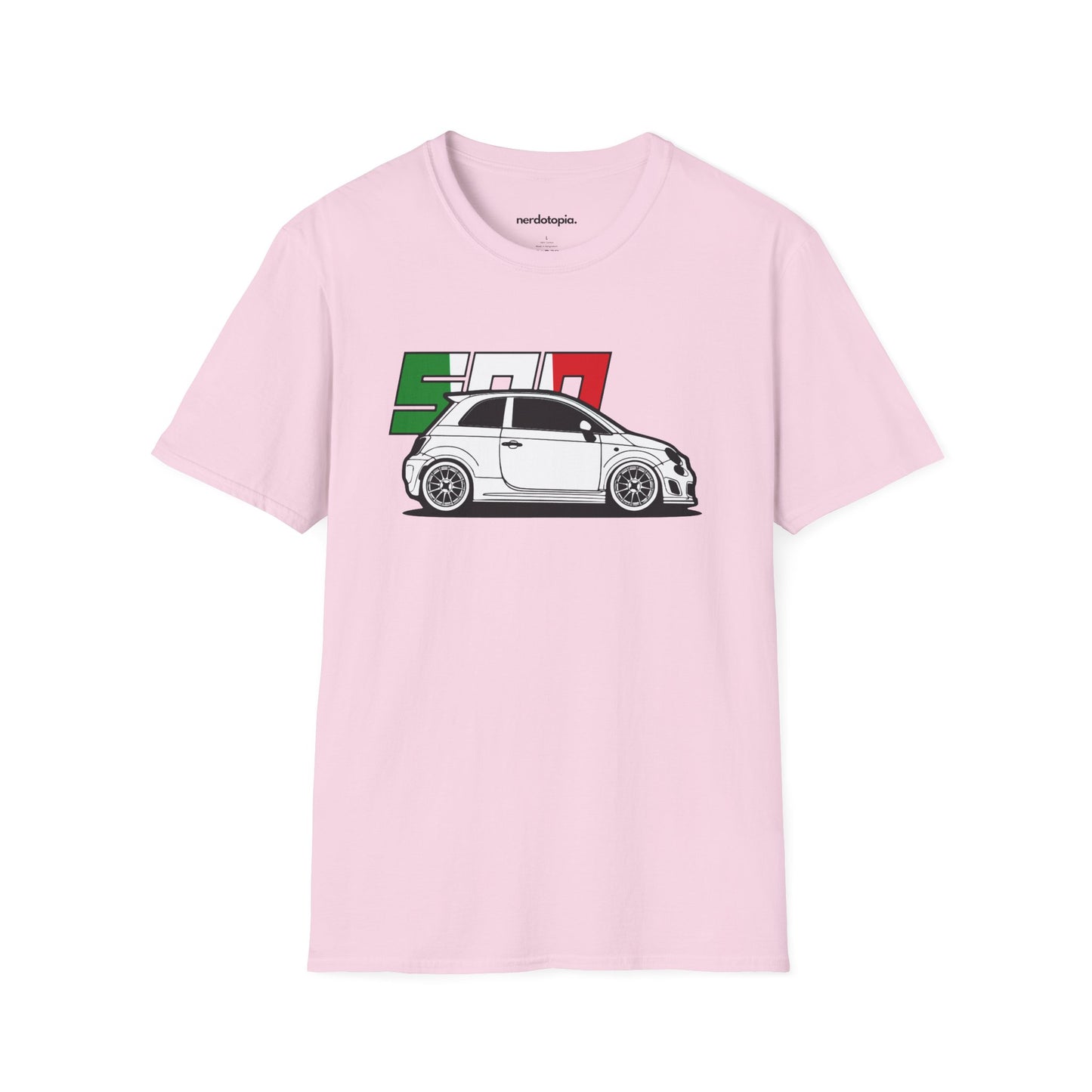 Fiat-500 Illustration T-shirt