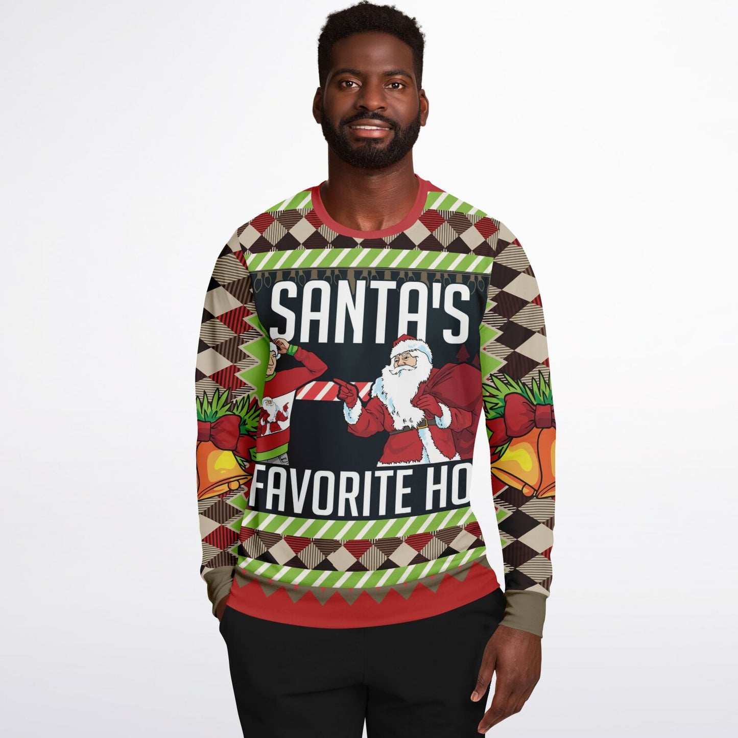 Santa’s Favorite Ho Printed Sweatshirt