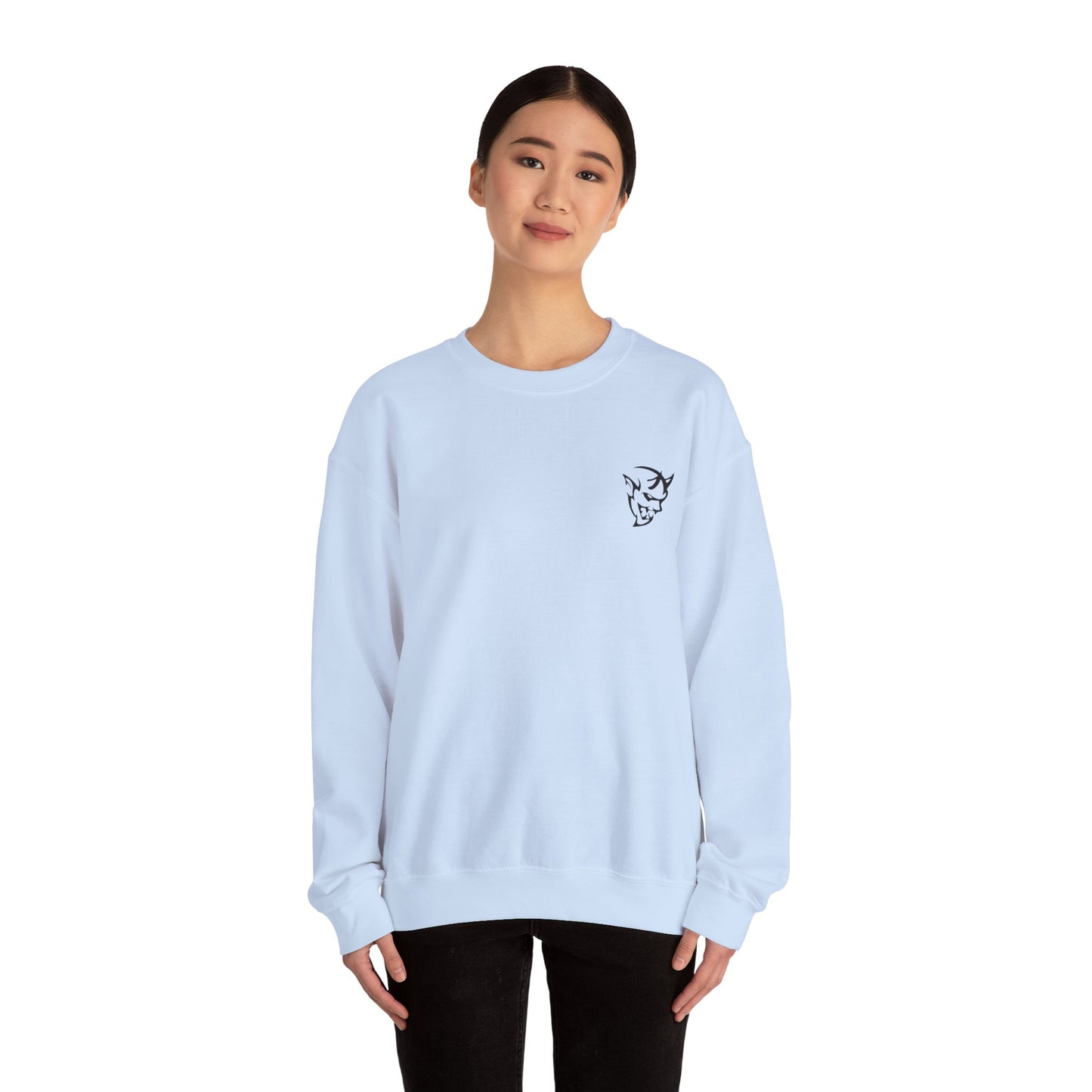 SRT Demon Poster Style Crewneck Sweatshirt