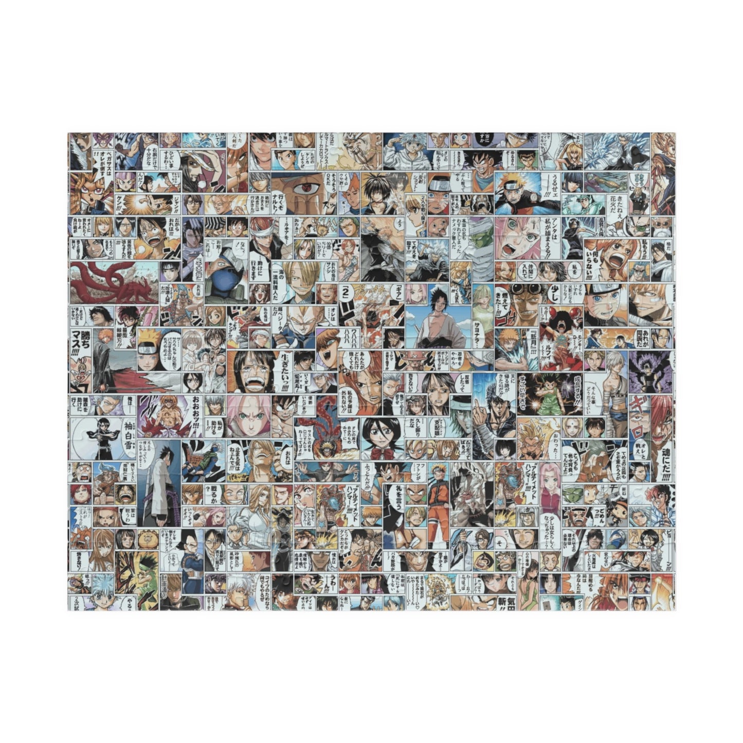 One Piece Anime Collage Jigsaw Puzzle [110, 252, 520, or 1014 pieces]