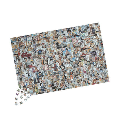 One Piece Anime Collage Jigsaw Puzzle [110, 252, 520, or 1014 pieces]