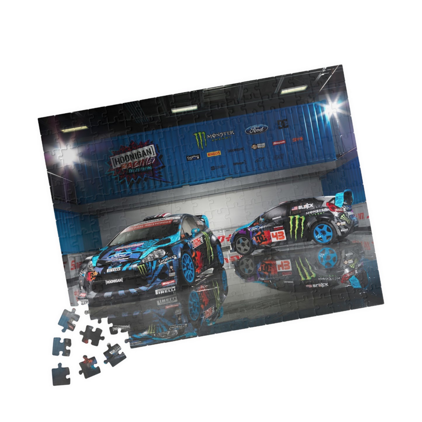 Rally Fiesta Hoonigan Jigsaw Puzzle [110, 252, 520, or 1014 pieces]