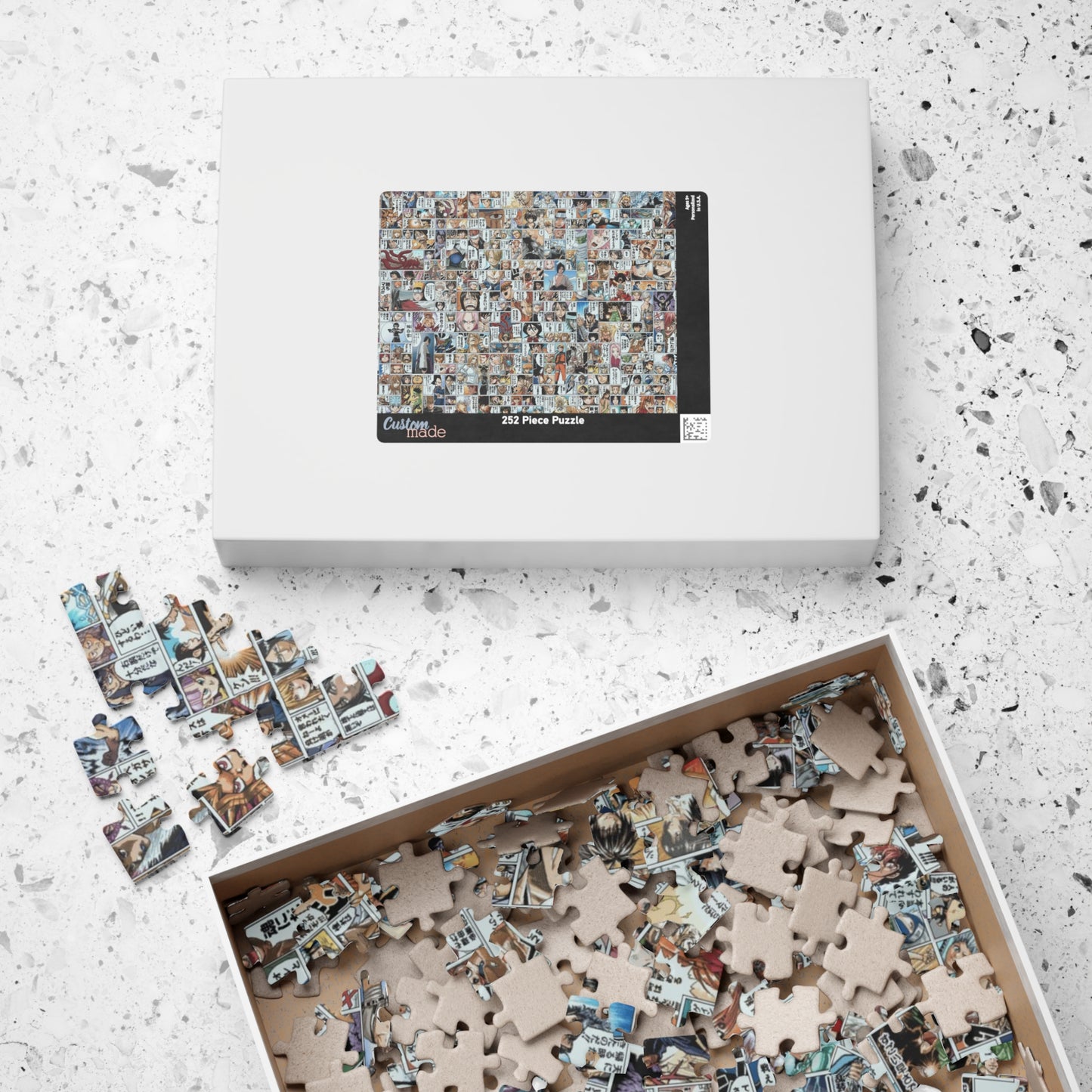One Piece Anime Collage Jigsaw Puzzle [110, 252, 520, or 1014 pieces]