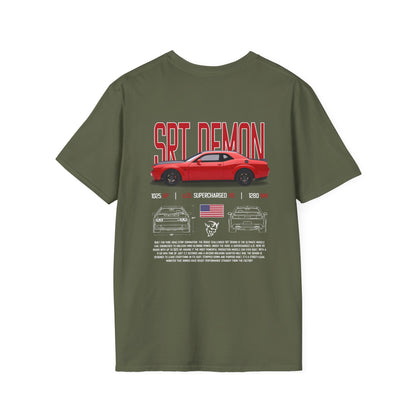 SRT Demon Poster Style T-Shirt