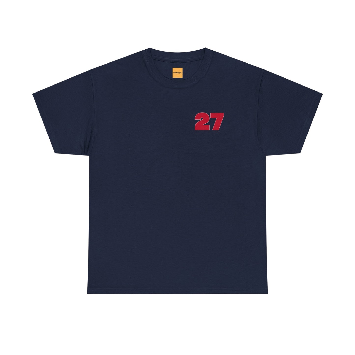 Personalized Racing Team Jersey Inspired Heavy Cotton Tee