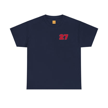 Personalized Racing Team Jersey Inspired Heavy Cotton Tee