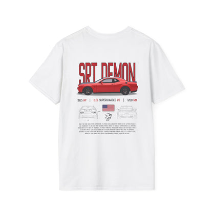 SRT Demon Poster Style T-Shirt
