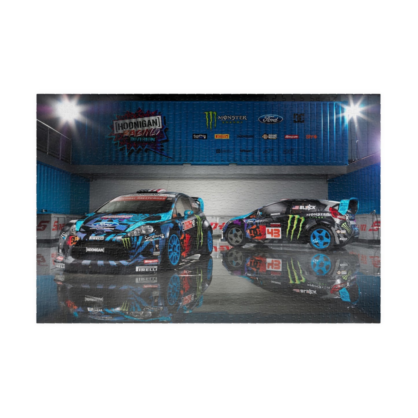 Rally Fiesta Hoonigan Jigsaw Puzzle [110, 252, 520, or 1014 pieces]
