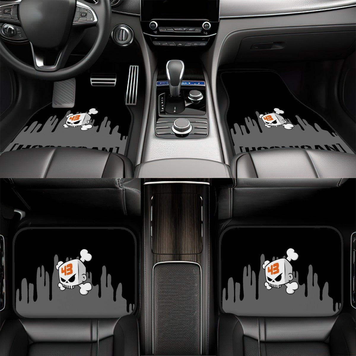 Hoonigan Inspired Automotive Floor Mats