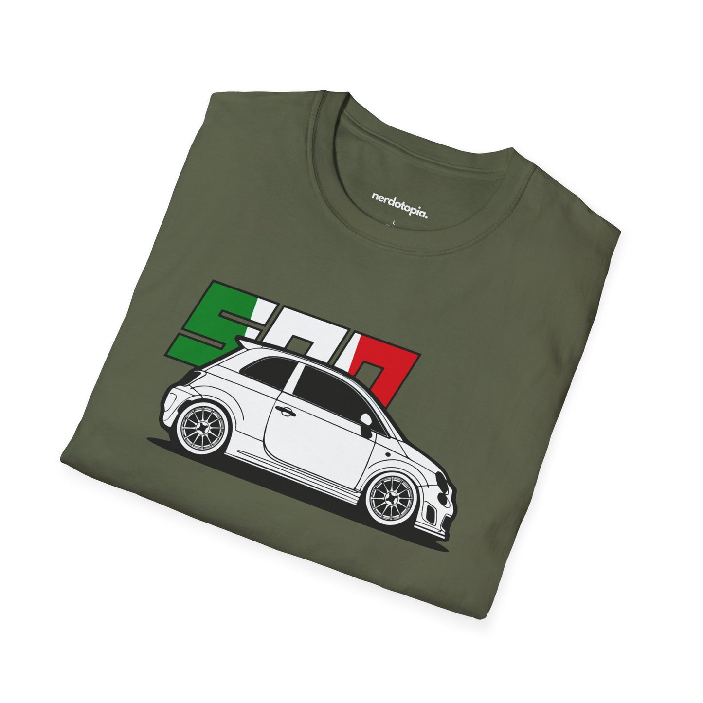 Fiat-500 Illustration T-shirt