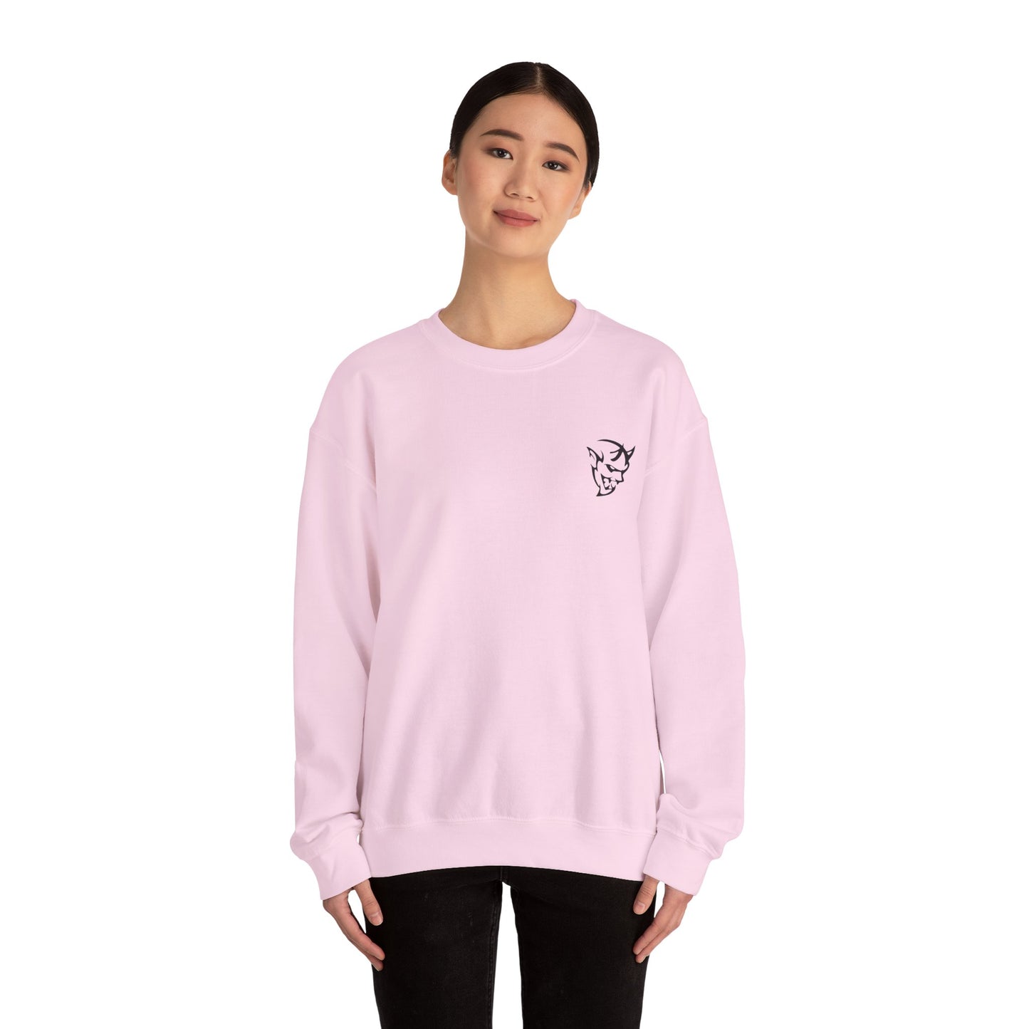 SRT Demon Poster Style Crewneck Sweatshirt