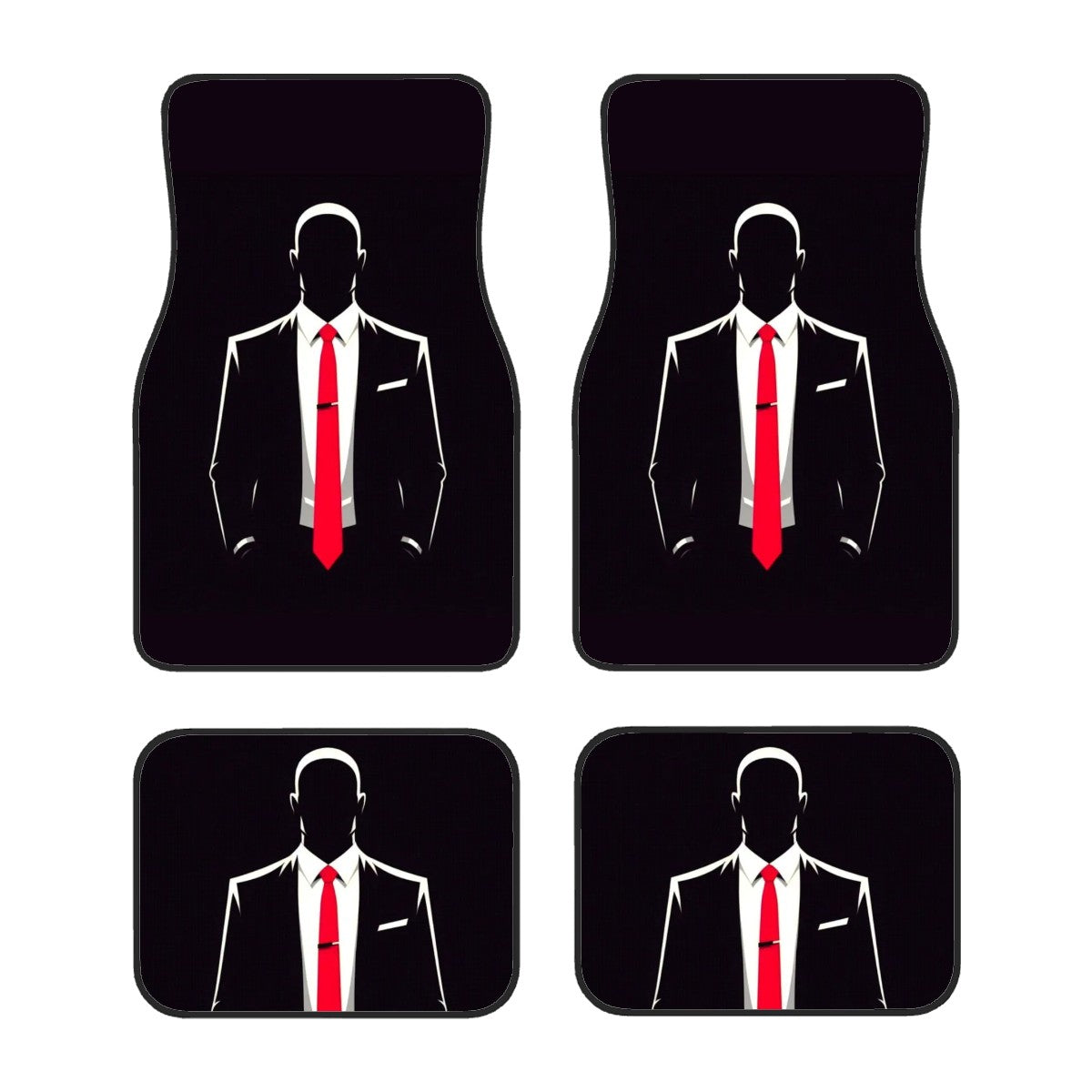 Hitman Illustration Automotive Floor Mats