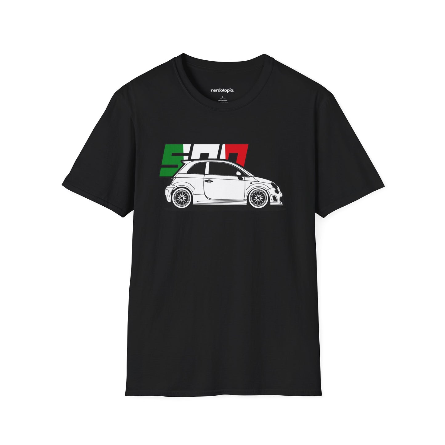 Fiat-500 Illustration T-shirt