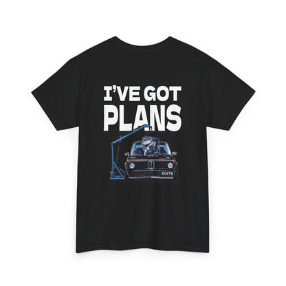 I've Got Plans Car Enthusiasts Heavy Cotton Tee